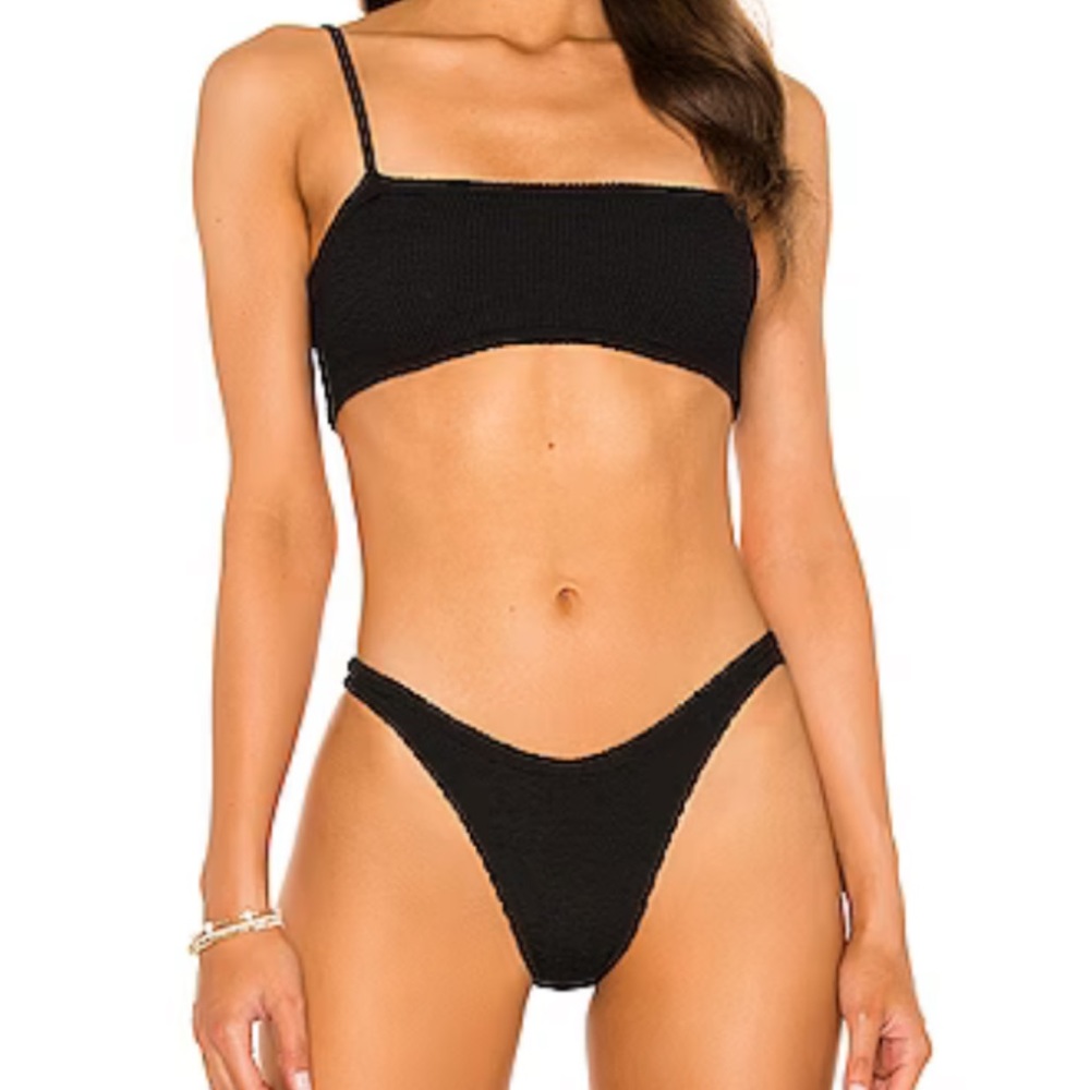 Hunza G Gigi Bikini Set in Black New Never Worn or Tried on. 50% off Retail Sale
